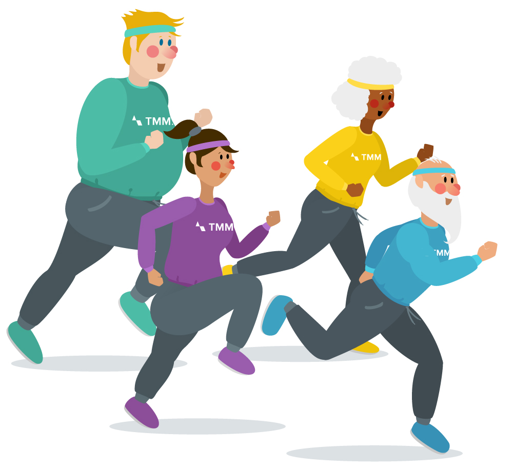 image representing mentors in training (jogging)